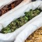 Beragam rempah dan tanaman obat segar terhampar, siap diracik menjadi ramuan herbal Melayu yang telah digunakan turun-temurun untuk menjaga kesehatan dan vitalitas tubuh.